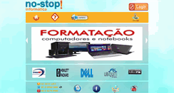 Desktop Screenshot of nostop.com.br